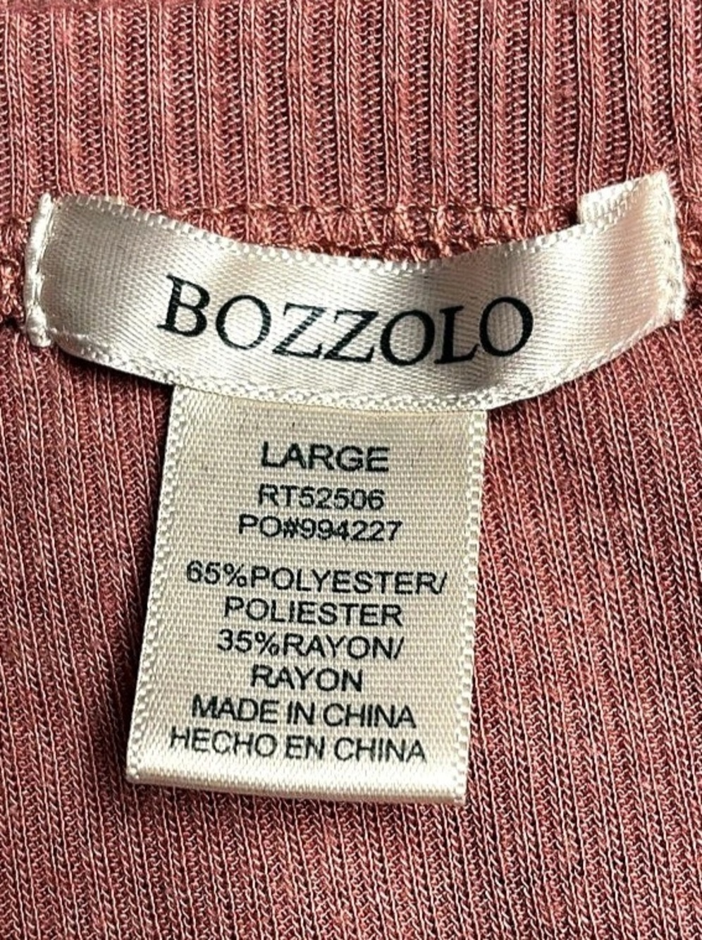Bozzolo Ribbed Crop Top - Picture 11 of 11